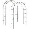Tectake Pots, Cache-pots Et Jardinières D'extérieur 2 Arches De Jardin Vert -Parasols Soldes Magasin 2 arches de jardin vert