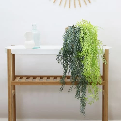 Ligne Déco Plantes D'intérieur Et Fleurs D'intérieur 2 Chutes De Feuillage Bambou Artificielles Effet Blanchi 90cm 4 Ligne Déco Plantes D'intérieur Et Fleurs D'intérieur 2 Chutes De Feuillage Bambou Artificielles Effet Blanchi 90cm – Image 2