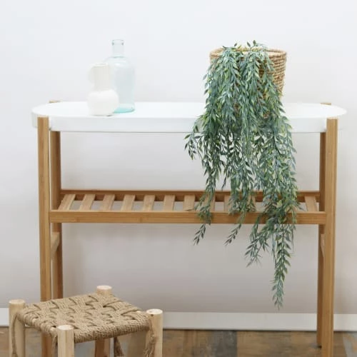 Ligne Déco Plantes D'intérieur Et Fleurs D'intérieur 2 Chutes De Feuillage Bambou Artificielles Effet Blanchi 90cm 6 Ligne Déco Plantes D'intérieur Et Fleurs D'intérieur 2 Chutes De Feuillage Bambou Artificielles Effet Blanchi 90cm – Image 4