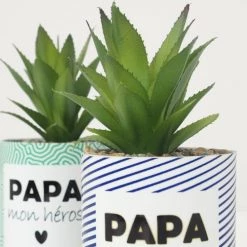 Ligne Déco Plantes D'intérieur Et Fleurs D'intérieur 2 Plantes Vertes Artificielles De Bureau Pot Métal, H.20cm -Parasols Soldes Magasin 2 plantes vertes artificielles de bureau pot metal h 20cm 11