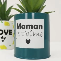 Ligne Déco Plantes D'intérieur Et Fleurs D'intérieur 2 Plantes Vertes Artificielles De Bureau Pot Métal, H.20cm -Parasols Soldes Magasin 2 plantes vertes artificielles de bureau pot metal h 20cm 6