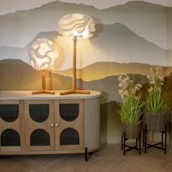 Now’s Home Plantes D'intérieur Et Fleurs D'intérieur Allium De Naples Artificiel Fleurs Beige Pot Zinc H78cm -Parasols Soldes Magasin allium de naples artificiel fleurs beige pot zinc h78cm 3