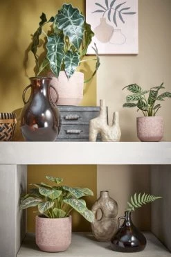 Mica Decorations Plantes D'intérieur Et Fleurs D'intérieur Alocasia Artificielle En Pot H50 -Parasols Soldes Magasin alocasia artificielle en pot h50 4