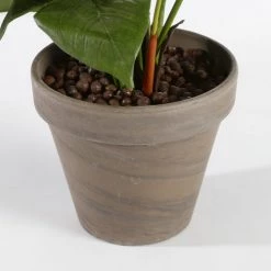 Mica Decorations Plantes D'intérieur Et Fleurs D'intérieur Anthurium Artificielle Rose Clair En Pot H38 -Parasols Soldes Magasin anthurium artificielle rose clair en pot h38 3