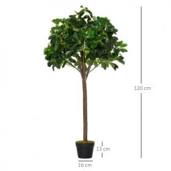 Outsunny Plantes D'intérieur Et Fleurs D'intérieur Arbre Artificiel Alstonia H1,2m 10 Outsunny Plantes D'intérieur Et Fleurs D'intérieur Arbre Artificiel Alstonia H1,2m -Parasols Soldes Magasin arbre artificiel alstonia h1 2m 2