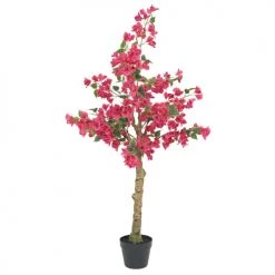 Ligne Déco Plantes D'intérieur Et Fleurs D'intérieur Arbre Artificiel Bougainvillier Plante Fleurie, H.130cm