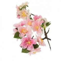 LANADECO Plantes D'intérieur Et Fleurs D'intérieur Arbre En Fleurs Plastique Rose/marron H90cm -Parasols Soldes Magasin arbre en fleurs plastique rose marron h90cm 2