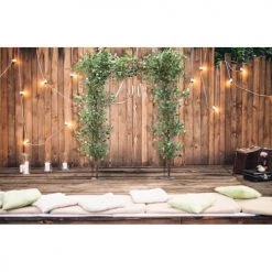 Ligne Déco Plantes D'intérieur Et Fleurs D'intérieur Arche De Cérémonie Mariage Avec Feuillage Artificiel, H.270cm -Parasols Soldes Magasin arche de ceremonie mariage avec feuillage artificiel h 270cm 1