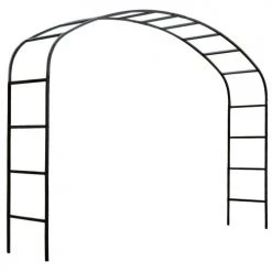 Harrod Horticultural Pots, Cache-pots Et Jardinières D'extérieur Arche De Jardin 2m50 En Acier Galvanisé Ellipse