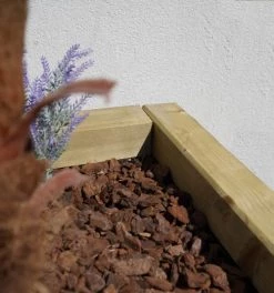 Jardipolys Pots, Cache-pots Et Jardinières D'extérieur Bac à Fleurs Carré En Bois De Pin 80x80cm -Parasols Soldes Magasin bac a fleurs carre en bois de pin 80x80cm 2