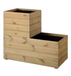 Jardipolys Pots, Cache-pots Et Jardinières D'extérieur Bac à Fleurs En Bois De Pin Modulable L-40cm 9 Jardipolys Pots, Cache-pots Et Jardinières D'extérieur Bac à Fleurs En Bois De Pin Modulable L-40cm -Parasols Soldes Magasin bac a fleurs en bois de pin modulable l 40cm 2