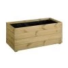 Jardipolys Pots, Cache-pots Et Jardinières D'extérieur Bac à Fleurs En Bois De Pin Modulable L-80cm