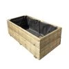 Jardipolys Pots, Cache-pots Et Jardinières D'extérieur Bac à Fleurs En Bois De Pin Rectagulaire L-80cm -Parasols Soldes Magasin bac a fleurs en bois de pin rectagulaire l 80cm