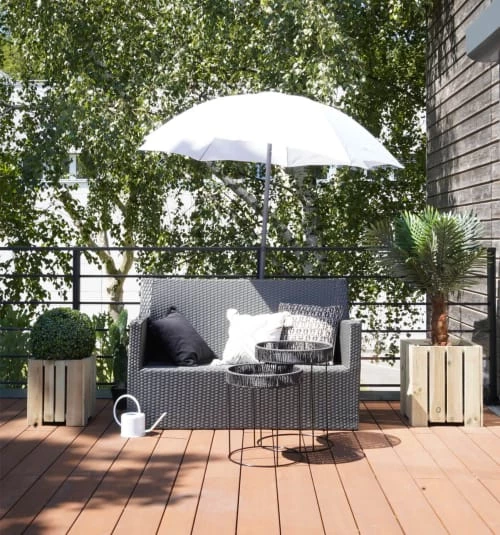 Jardipolys Pots, Cache-pots Et Jardinières D'extérieur Bac à Fleurs En Pin - 40cm 4 Jardipolys Pots, Cache-pots Et Jardinières D'extérieur Bac à Fleurs En Pin - 40cm – Image 2