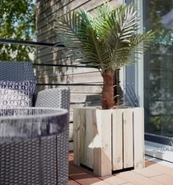 Jardipolys Pots, Cache-pots Et Jardinières D'extérieur Bac à Fleurs En Pin - 40cm 9 Jardipolys Pots, Cache-pots Et Jardinières D'extérieur Bac à Fleurs En Pin - 40cm -Parasols Soldes Magasin bac a fleurs en pin 40cm 2