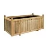 Jardipolys Pots, Cache-pots Et Jardinières D'extérieur Bac à Fleurs Rectangle En Bois De Pin L120cm 1 Jardipolys Pots, Cache-pots Et Jardinières D'extérieur Bac à Fleurs Rectangle En Bois De Pin L120cm -Parasols Soldes Magasin bac a fleurs rectangle en bois de pin l120cm