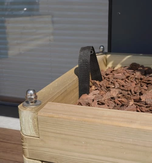 Jardipolys Pots, Cache-pots Et Jardinières D'extérieur Bac à Fleurs Rectangle En Bois De Pin L180cm 5 Jardipolys Pots, Cache-pots Et Jardinières D'extérieur Bac à Fleurs Rectangle En Bois De Pin L180cm – Image 3