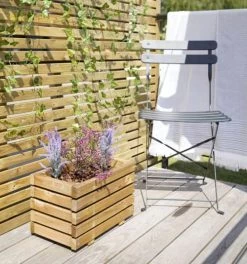 Jardipolys Pots, Cache-pots Et Jardinières D'extérieur Bac à Fleurs Rectangulaire - 40cm -Parasols Soldes Magasin bac a fleurs rectangulaire 40cm 3