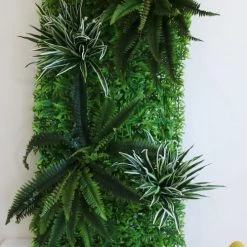 Ligne Déco Plantes D'intérieur Et Fleurs D'intérieur Bouquet Feuillage Artificiel Fougère Piquet Mur Végétal H.55cm -Parasols Soldes Magasin bouquet feuillage artificiel fougere piquet mur vegetal h 55cm 4