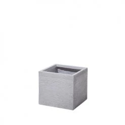Beliani Pots, Cache-pots Et Jardinières D'extérieur Cache-pot D'extérieur En Céramique Blanc H28 -Parasols Soldes Magasin cache pot d exterieur en ceramique blanc h28 2