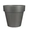 Mica Decorations Pots, Cache-pots Et Jardinières D'extérieur Cache-pot D'exterieur En Fibres Végétales Gris Foncé H34 -Parasols Soldes Magasin cache pot d exterieur en fibres vegetales gris fonce h34