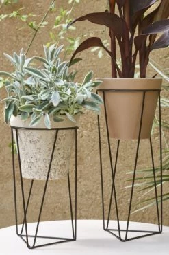 Mica Decorations Pots, Cache-pots Et Jardinières D'extérieur Cache-pot D'exterieur En Fibres Végétales Terra H28,5 -Parasols Soldes Magasin cache pot d exterieur en fibres vegetales terra h28 5 3