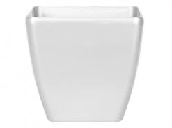 Beliani Pots, Cache-pots Et Jardinières D'extérieur Cache-pot D'extérieur En Pierre Argenté H41