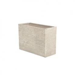 Beliani Pots, Cache-pots Et Jardinières D'extérieur Cache-pot D'extérieur En Pierre Beige H50 -Parasols Soldes Magasin cache pot d exterieur en pierre beige h50 2