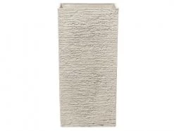 Beliani Pots, Cache-pots Et Jardinières D'extérieur Cache-pot D'extérieur En Pierre Beige H70