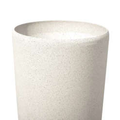 Beliani Pots, Cache-pots Et Jardinières D'extérieur Cache-pot D'extérieur En Pierre Beige H75 -Parasols Soldes Magasin cache pot d exterieur en pierre beige h75 1