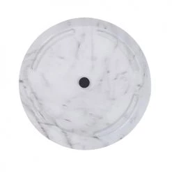 Beliani Pots, Cache-pots Et Jardinières D'extérieur Cache-pot D'extérieur En Pierre Blanc H22 -Parasols Soldes Magasin cache pot d exterieur en pierre blanc h22 3