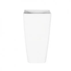 Beliani Pots, Cache-pots Et Jardinières D'extérieur Cache-pot D'extérieur En Pierre Blanc H57 76 -Parasols Soldes Magasin cache pot d exterieur en pierre blanc h57 76 4