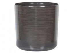 Beliani Pots, Cache-pots Et Jardinières D'extérieur Cache-pot D'extérieur En Pierre Gris H35