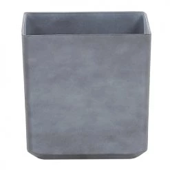 Beliani Pots, Cache-pots Et Jardinières D'extérieur Cache-pot D'extérieur En Pierre Gris H35 43 -Parasols Soldes Magasin cache pot d exterieur en pierre gris h35 43 2