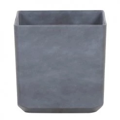 Beliani Pots, Cache-pots Et Jardinières D'extérieur Cache-pot D'extérieur En Pierre Gris H35 43 -Parasols Soldes Magasin cache pot d exterieur en pierre gris h35 43 3