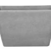 Beliani Pots, Cache-pots Et Jardinières D'extérieur Cache-pot D'extérieur En Pierre Gris H41