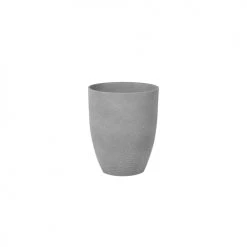 Beliani Pots, Cache-pots Et Jardinières D'extérieur Cache-pot D'extérieur En Pierre Gris H42 52 -Parasols Soldes Magasin cache pot d exterieur en pierre gris h42 52 3