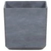 Beliani Pots, Cache-pots Et Jardinières D'extérieur Cache-pot D'extérieur En Pierre Gris H43