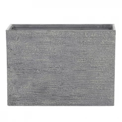 Beliani Pots, Cache-pots Et Jardinières D'extérieur Cache-pot D'extérieur En Pierre Gris H45 50 56 -Parasols Soldes Magasin cache pot d exterieur en pierre gris h45 50 56