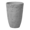 Beliani Pots, Cache-pots Et Jardinières D'extérieur Cache-pot D'extérieur En Pierre Gris H50 -Parasols Soldes Magasin cache pot d exterieur en pierre gris h50 6