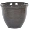 Beliani Pots, Cache-pots Et Jardinières D'extérieur Cache-pot D'extérieur En Pierre Marron H34 -Parasols Soldes Magasin cache pot d exterieur en pierre marron h34