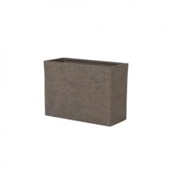 Beliani Pots, Cache-pots Et Jardinières D'extérieur Cache-pot D'extérieur En Pierre Marron H45 50 56 -Parasols Soldes Magasin cache pot d exterieur en pierre marron h45 50 56 3