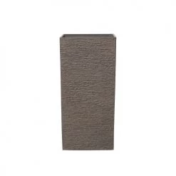 Beliani Pots, Cache-pots Et Jardinières D'extérieur Cache-pot D'extérieur En Pierre Marron H60 70 81 -Parasols Soldes Magasin cache pot d exterieur en pierre marron h60 70 81 2