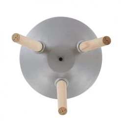 Beliani Pots, Cache-pots Et Jardinières D'extérieur Cache-pot D'extérieur En Plastique Gris H44 -Parasols Soldes Magasin cache pot d exterieur en plastique gris h44 3