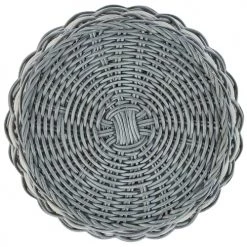 Beliani Pots, Cache-pots Et Jardinières D'extérieur Cache-pot D'extérieur En Rotin Blanc H38 43 50 -Parasols Soldes Magasin cache pot d exterieur en rotin blanc h38 43 50 5