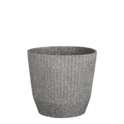 Mica Decorations Pots, Cache-pots Et Jardinières D'extérieur Cache-pot D'exterieur Gris H28 -Parasols Soldes Magasin cache pot d exterieur gris h28 4
