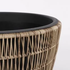 Mica Decorations Pots, Cache-pots Et Jardinières D'extérieur Cache-pot D'exterieur Marron (x2) -Parasols Soldes Magasin cache pot d exterieur marron x2 2