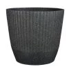 Mica Decorations Pots, Cache-pots Et Jardinières D'extérieur Cache-pot D'exterieur Noir H40,5 -Parasols Soldes Magasin cache pot d exterieur noir h40 5