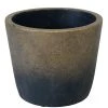 Decostars Pots, Cache-pots Et Jardinières D'extérieur Cache Pot De Fleurs En Ciment Gris Et Or H10,5cm -Parasols Soldes Magasin cache pot de fleurs en ciment gris et or h10 5cm