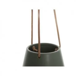 Present Time Pots, Cache-pots Et Jardinières D'extérieur Cache-pot Design Suspendu Small H. 66 Cm Vert Kaki -Parasols Soldes Magasin cache pot design suspendu small h 66 cm vert kaki 2